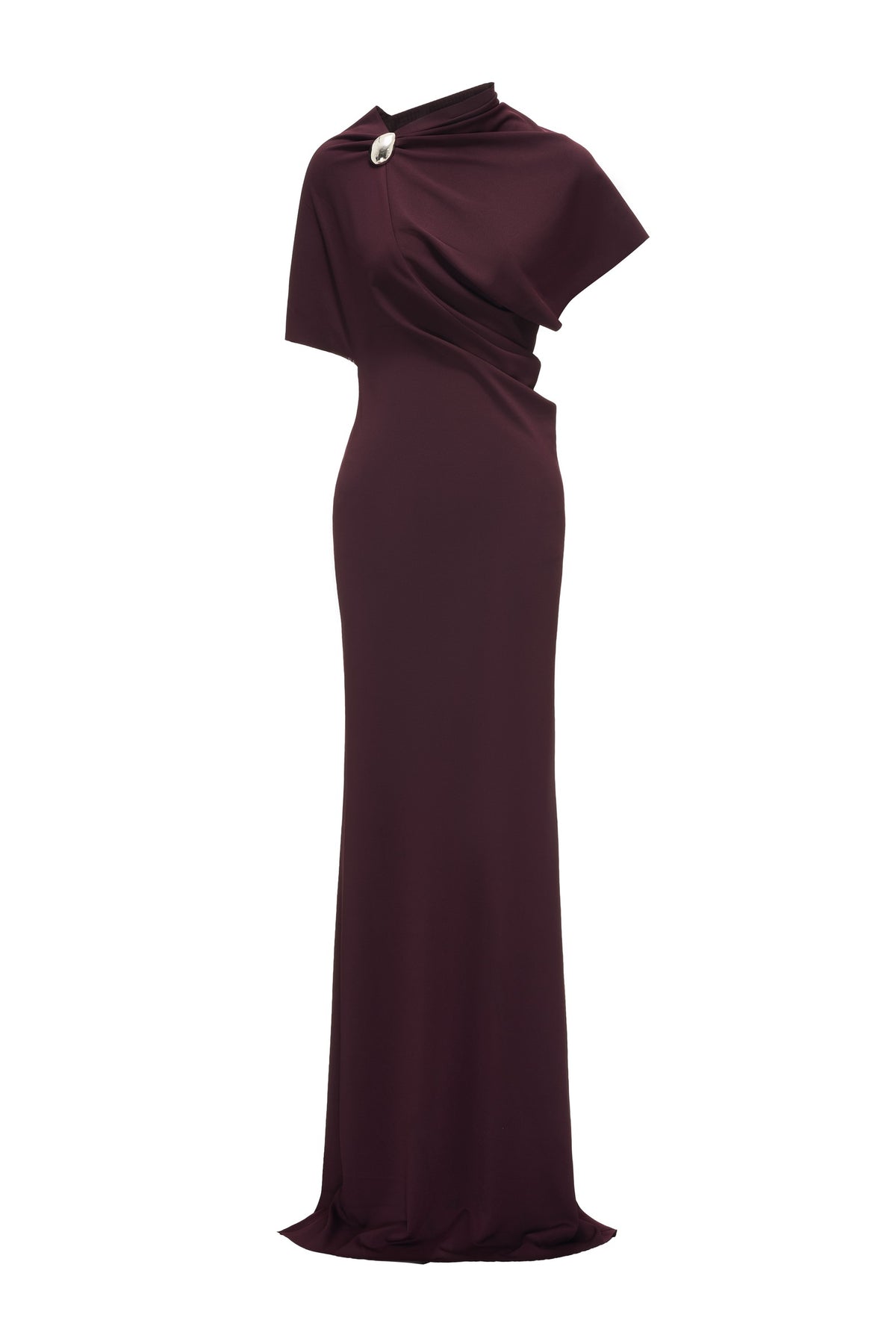 Thalassa Sheath Ponte Knit Maxi Dress