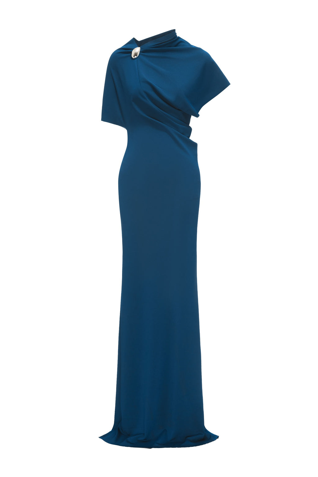 Thalassa Sheath Ponte Knit Maxi Dress