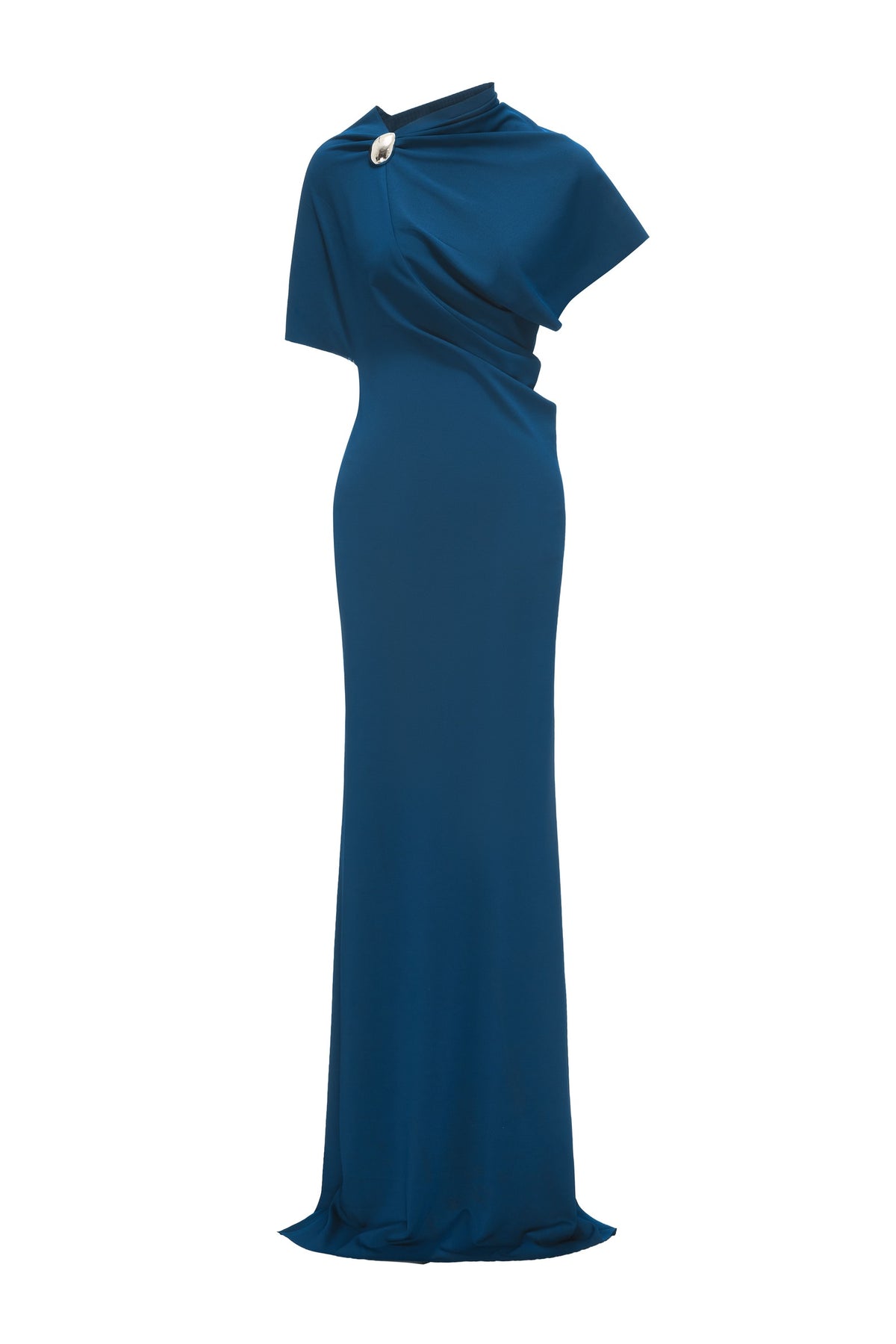 Thalassa Sheath Ponte Knit Maxi Dress