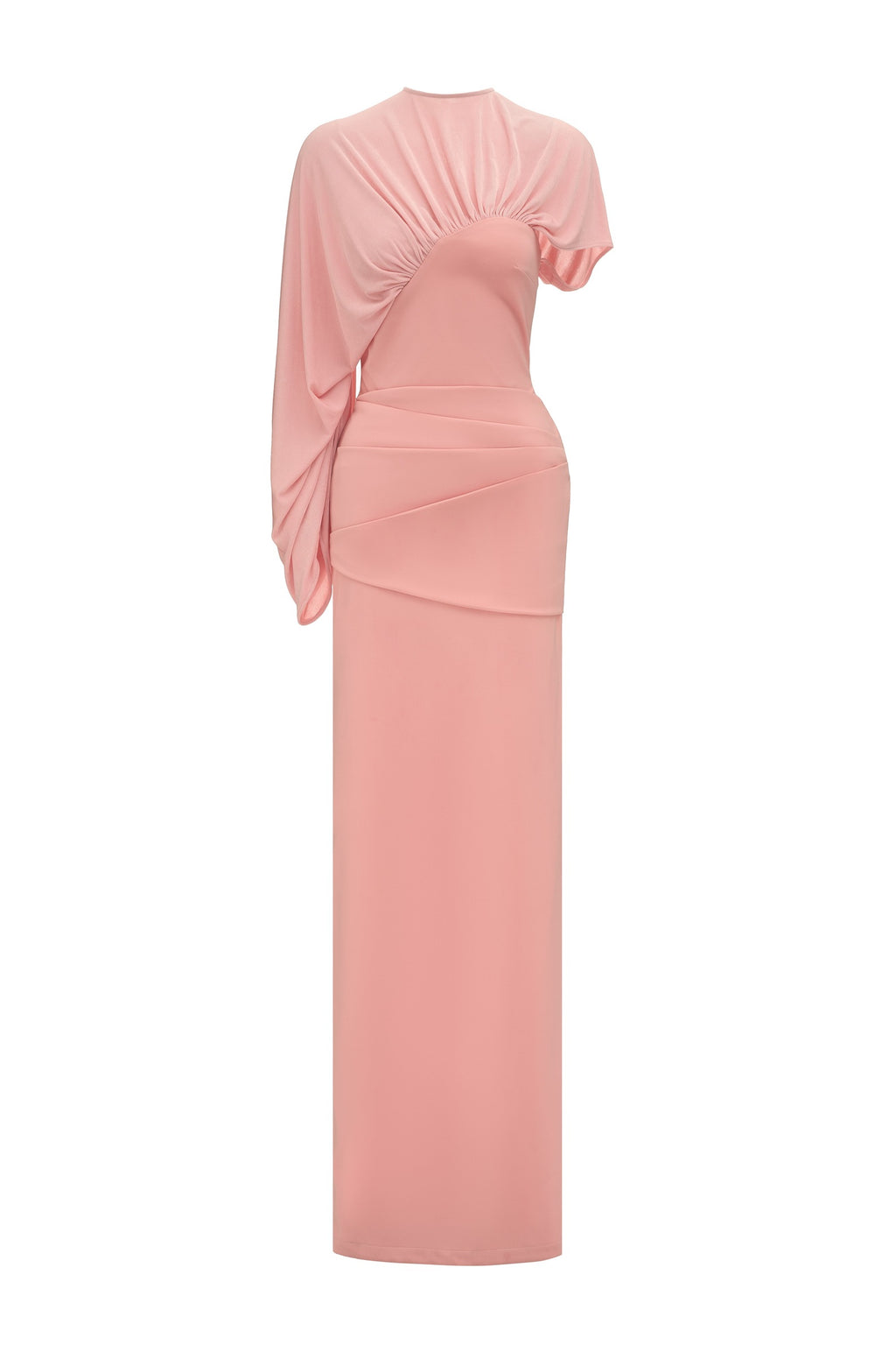 Minerva Sheath Ponte Knit Maxi Dress