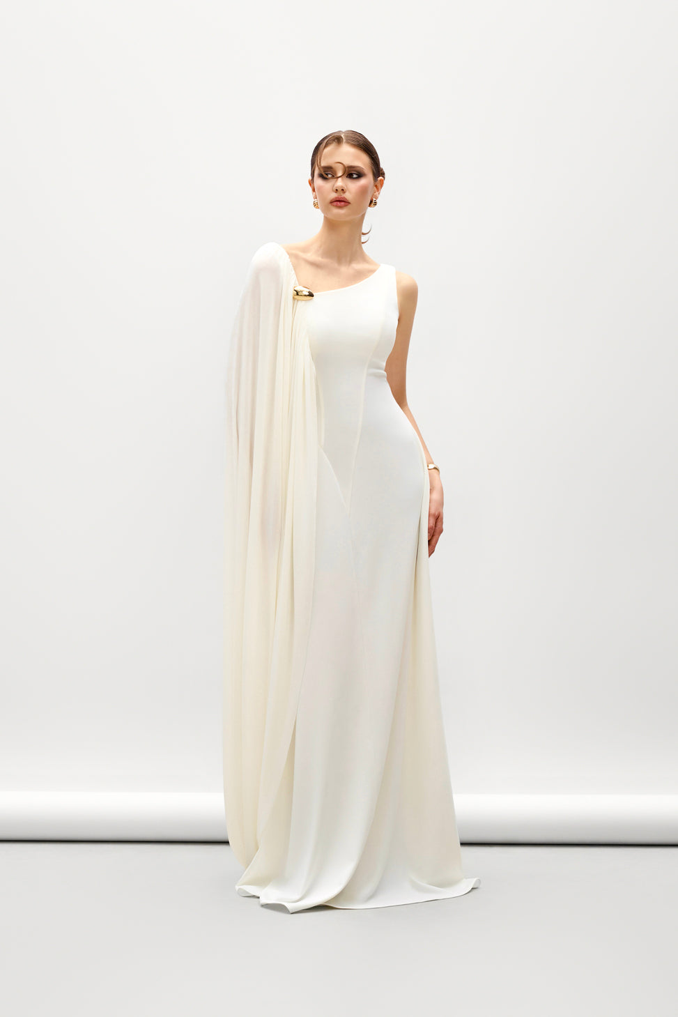 Nerina Sheath Ponte Knit Maxi Dress