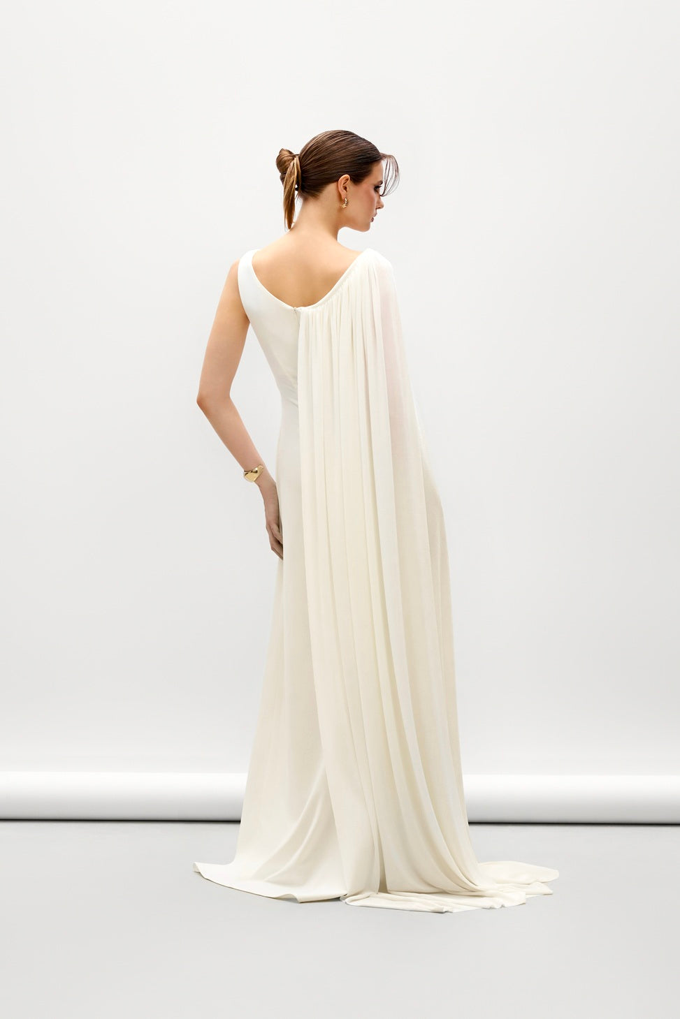 Nerina Sheath Ponte Knit Maxi Dress