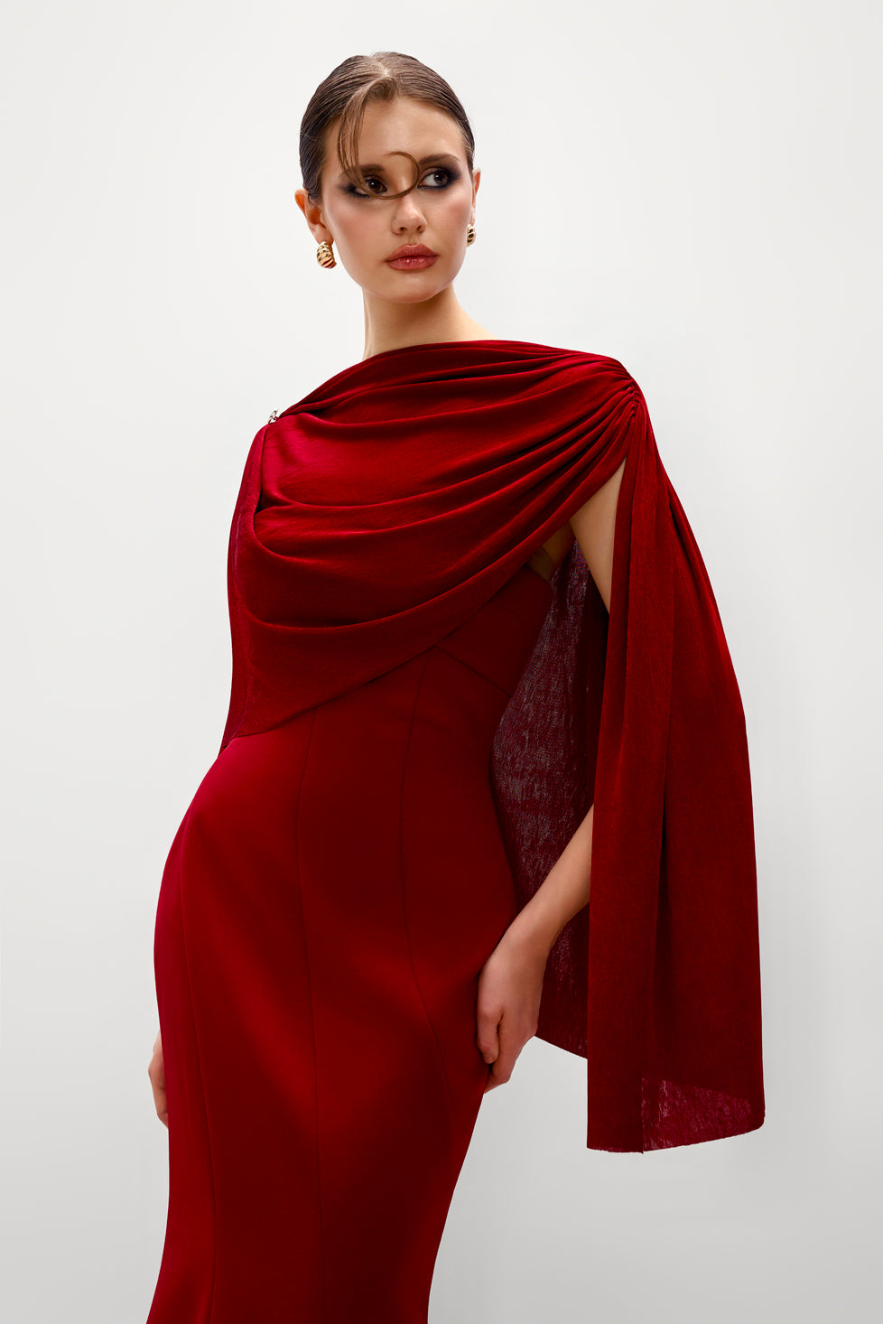 Mirelle Elastance Jersey Cape