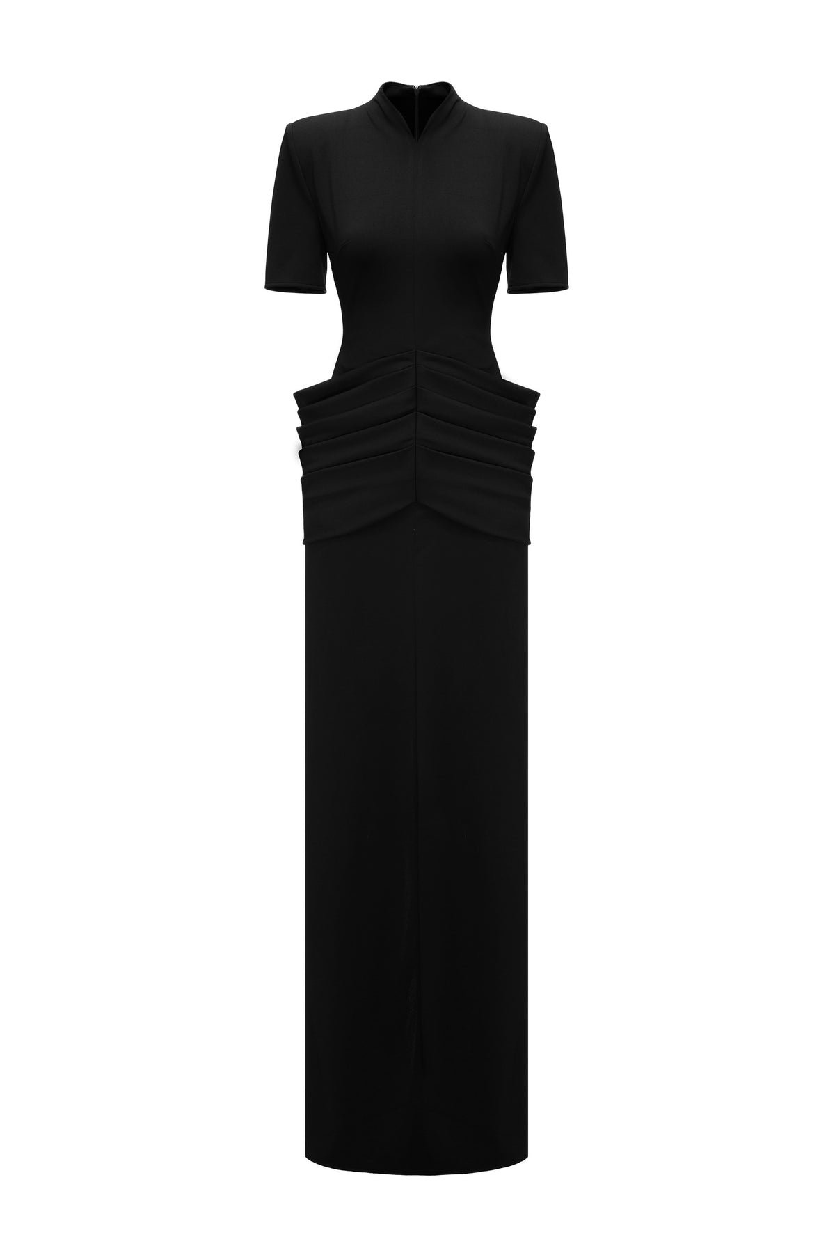 Valora Sheath Ponte Knit Maxi Dress