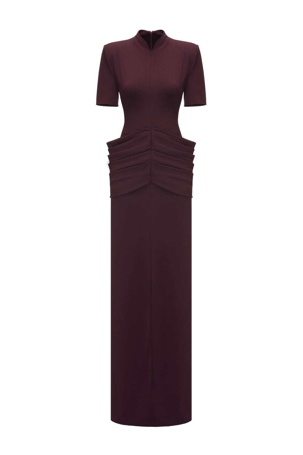 Valora Sheath Ponte Knit Maxi Dress