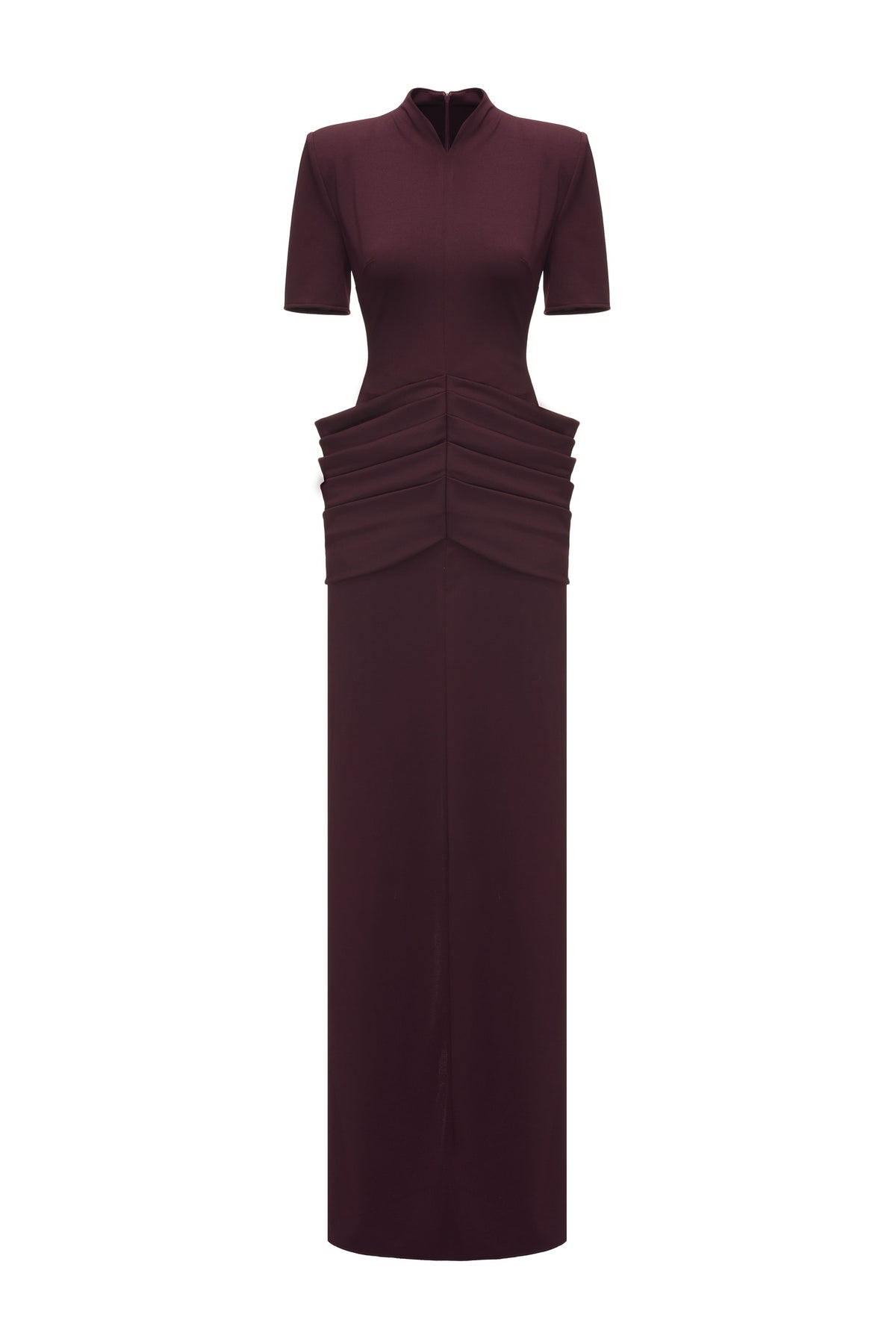 Valora Sheath Ponte Knit Maxi Dress