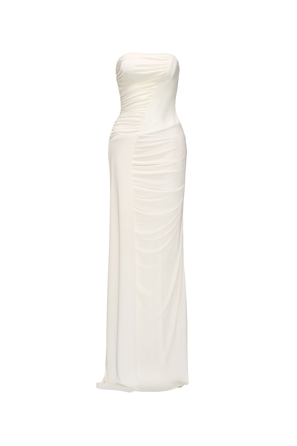 Iris Sheath Elastance Jersey Maxi Dress