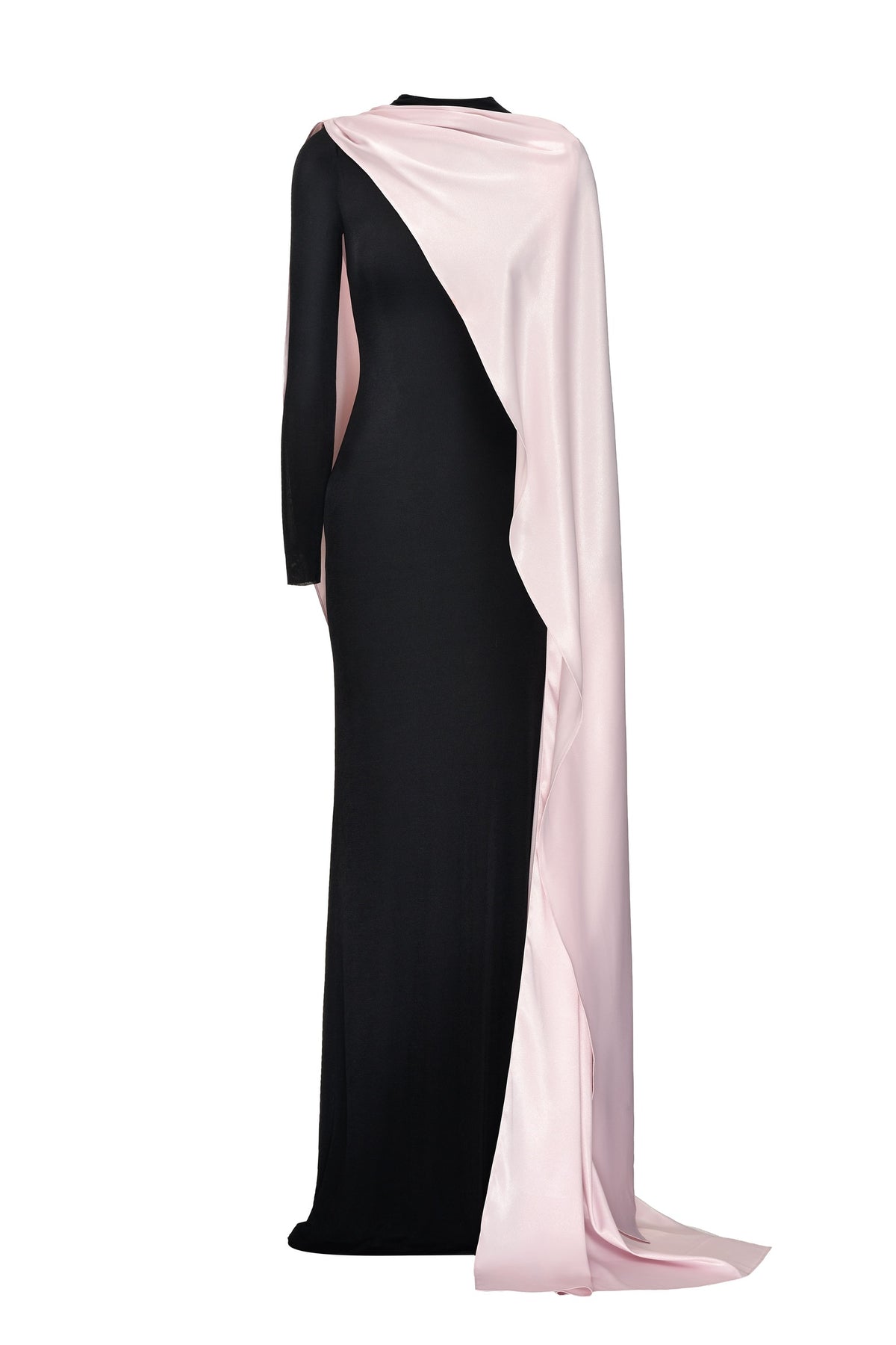 Vela Sheath Elastance Jersey Maxi Dress