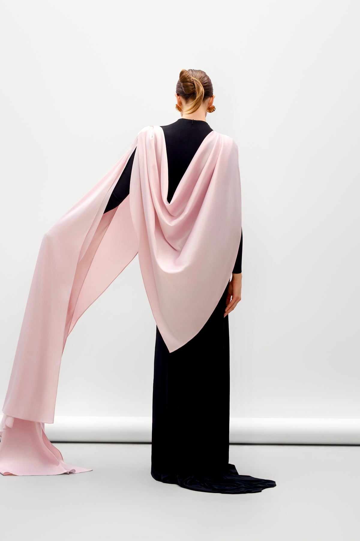 Vela Sheath Elastance Jersey Maxi Dress