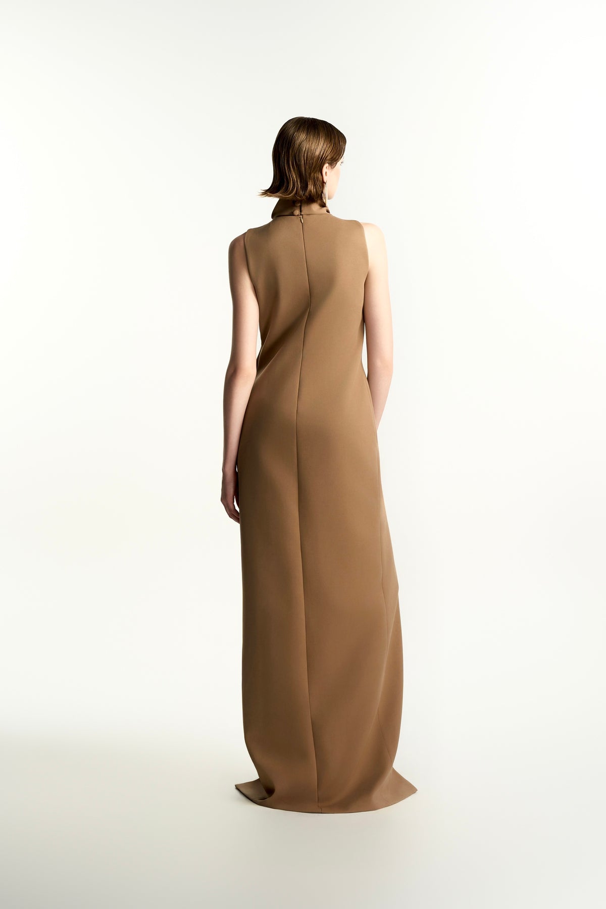 Claira Sheath Ponte Knit Maxi Dress