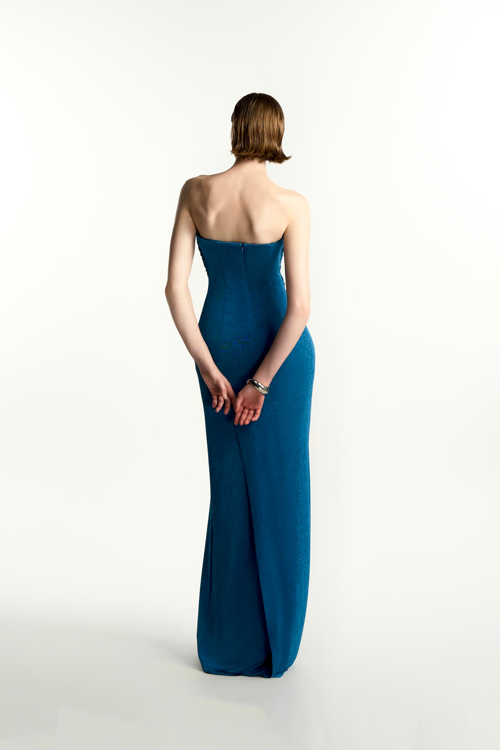 Amiri Sheath Elastance Jersey Maxi Dress
