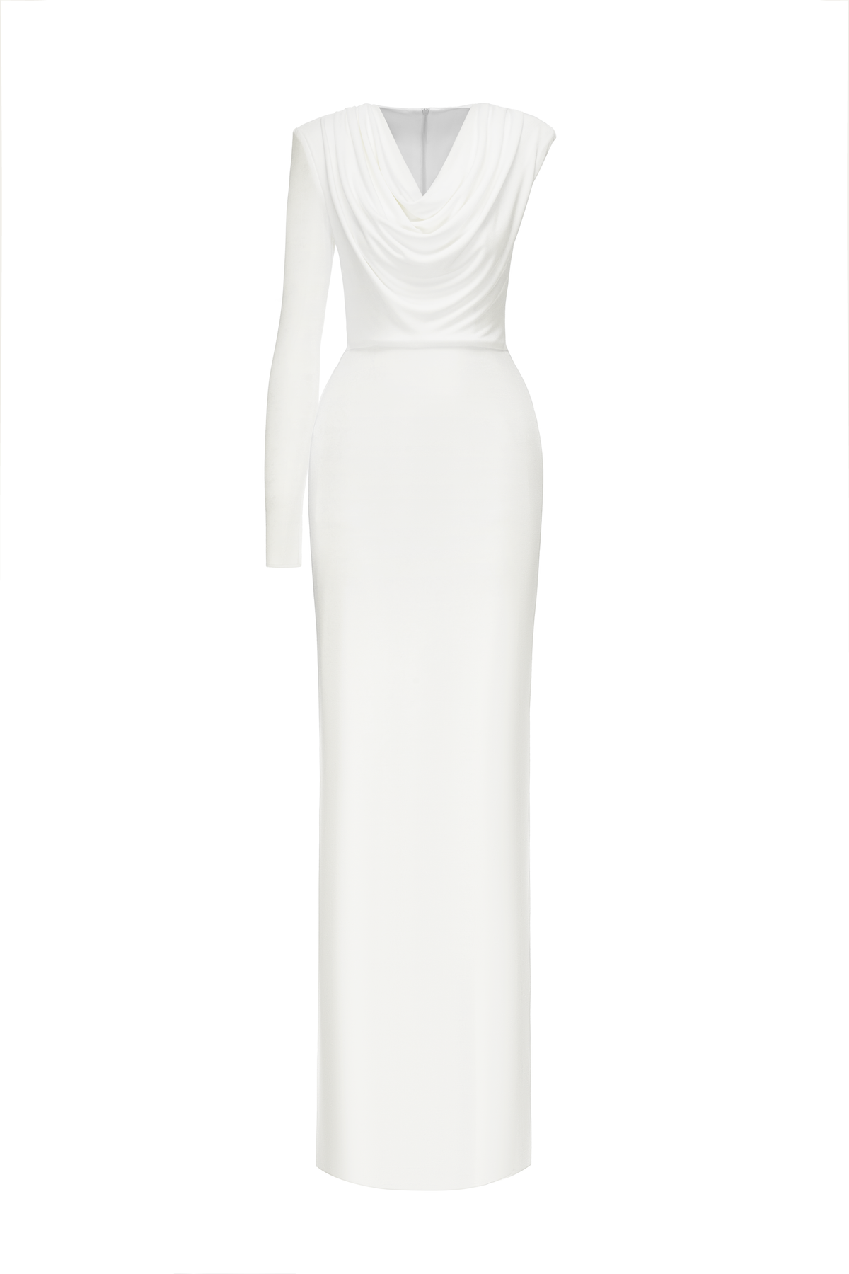 Rosane Sheath Elastance Jersey Maxi Dress