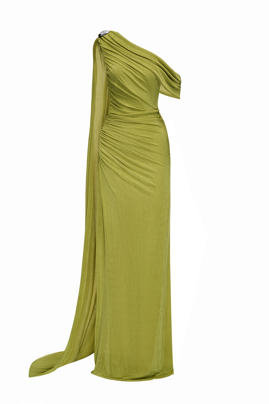 Lorene Sheath Elastance Jersey Maxi Dress