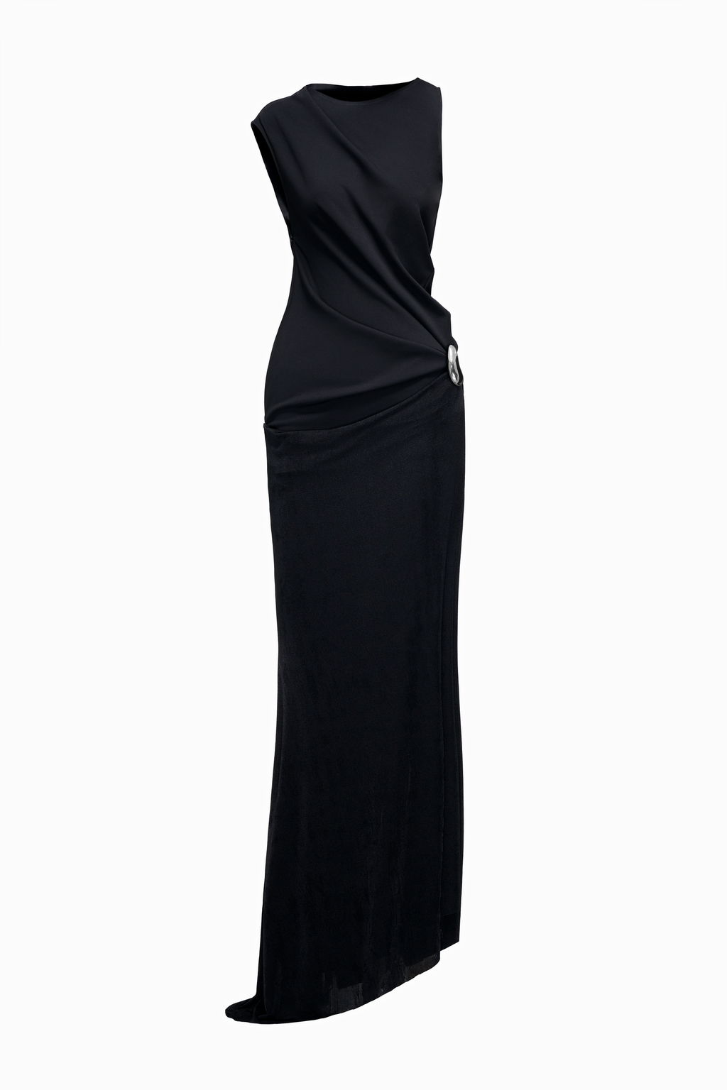 Morine Sheath Elastance Jersey Maxi Dress